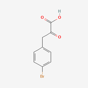 molecular formula C9H7BrO3 B1330727 3-(4-溴苯基)-2-氧代丙酸 CAS No. 38712-59-3