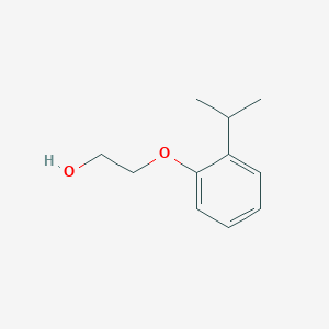 molecular formula C11H16O2 B1330731 2-(2-异丙基苯氧基)乙醇 CAS No. 78014-31-0