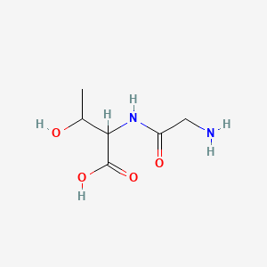 molecular formula C6H12N2O4 B1330733 GLYCYL-DL-THREONINE CAS No. 27174-15-8