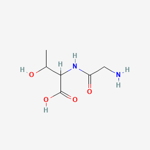 molecular formula C6H12N2O4 B1330733 甘氨酰-苏氨酸 CAS No. 27174-15-8