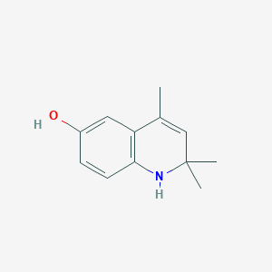 molecular formula C12H15NO B1330741 2,2,4-三甲基-1,2-二氢喹啉-6-醇 CAS No. 72107-05-2
