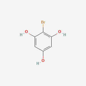 molecular formula C6H5BrO3 B1330744 2-Bromobenzene-1,3,5-triol CAS No. 84743-77-1