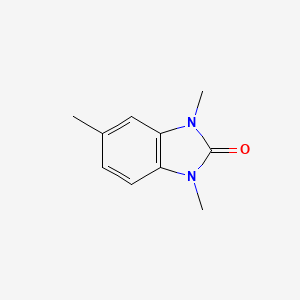 molecular formula C10H12N2O B1330752 1,3,5-Trimethyl-1,3-dihydro-2H-benzimidazol-2-one CAS No. 55327-67-8