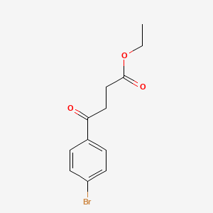 molecular formula C12H13BrO3 B1330783 Ethyl 4-(4-bromophenyl)-4-oxobutanoate CAS No. 30913-87-2