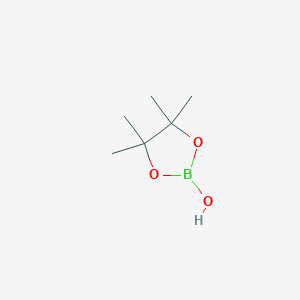 molecular formula C6H13BO3 B1330784 Boric acid, pinacol ester CAS No. 25240-59-9