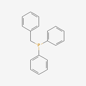 molecular formula C19H17P B1330785 Benzyldiphenylphosphine CAS No. 7650-91-1