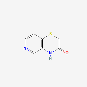 molecular formula C7H6N2OS B1330787 2H-Pyrido[4,3-b][1,4]thiazin-3(4H)-one CAS No. 18504-86-4