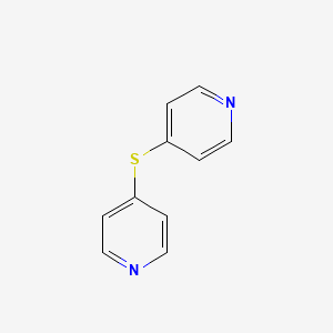 molecular formula C10H8N2S B1330793 4,4'-Dipyridyl sulfide CAS No. 37968-97-1
