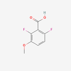 molecular formula C8H6F2O3 B1330795 2,6-Difluoro-3-methoxybenzoic acid CAS No. 886498-30-2