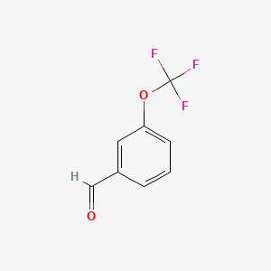 molecular formula C8H5F3O2 B1330798 3-(Trifluoromethoxy)benzaldehyde CAS No. 52771-21-8