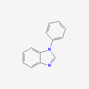 molecular formula C13H10N2 B1330817 1-Phenyl-1H-benzoimidazole CAS No. 2622-60-8