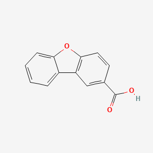 molecular formula C13H8O3 B1330840 2-Dibenzofurancarboxylic acid CAS No. 22439-48-1
