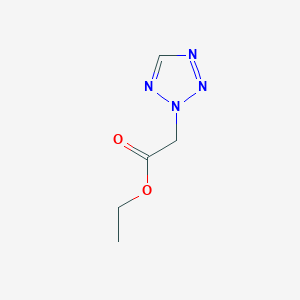 molecular formula C5H8N4O2 B1330856 Ethyl 2-(tetrazol-2-yl)acetate CAS No. 81548-03-0