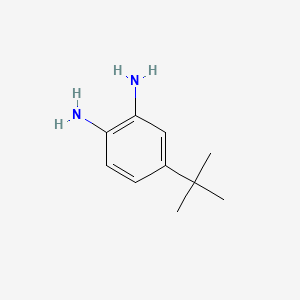 molecular formula C10H16N2 B1330859 4-(Tert-butyl)benzene-1,2-diamine CAS No. 68176-57-8