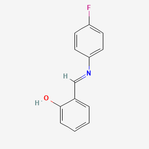 Phenol, 2-[[(4-fluorophenyl)imino]methyl]-