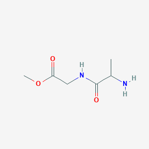 Methyl 2-(2-aminopropanoylamino)acetate
