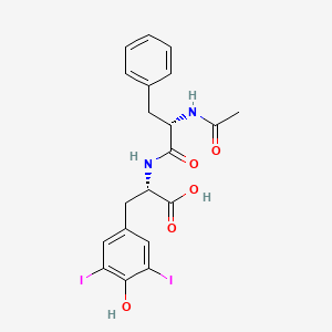 N-Acetyl-L-phenylalanyl-3,5-diiodo-L-tyrosine