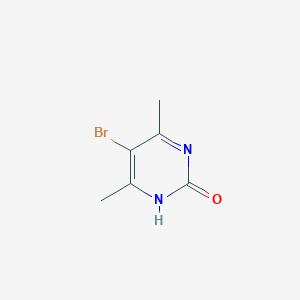 molecular formula C6H7BrN2O B1330876 5-Bromo-4,6-dimethylpyrimidin-2-ol CAS No. 860760-38-9