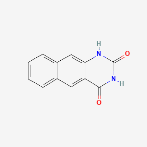 molecular formula C12H8N2O2 B1330887 Benzo[g]quinazoline-2,4(1H,3H)-dione 