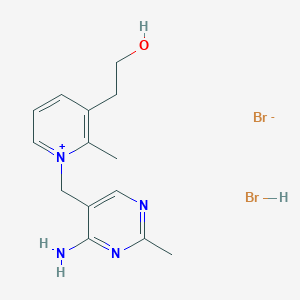 molecular formula C14H20Br2N4O B133093 Pyrithiamine CAS No. 534-64-5