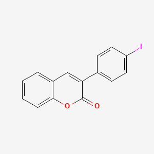 molecular formula C15H9IO2 B1330931 3-(4-Iodophenyl)-2H-chromen-2-one CAS No. 25229-74-7