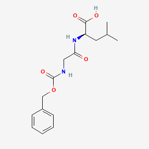 molecular formula C16H22N2O5 B1330939 Z-Gly-D-leu-OH CAS No. 57818-73-2