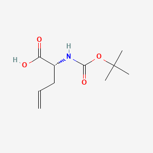 molecular formula C10H17NO4 B1330942 Boc-D-Allylglycine CAS No. 170899-08-8