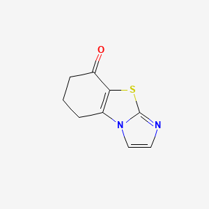 molecular formula C9H8N2OS B13309601 7-Thia-2,5-diazatricyclo[6.4.0.0,2,6]dodeca-1(8),3,5-trien-9-one 