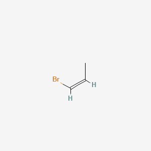 molecular formula C3H5B B1330963 cis-1-Bromo-1-propene CAS No. 590-13-6