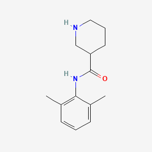 Piperidine-3-carboxylic acid (2,6-dimethyl-phenyl)-amide
