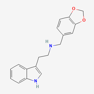 N-(1,3-benzodioxol-5-ylmethyl)-2-(1H-indol-3-yl)ethanamine