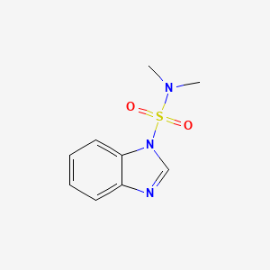 molecular formula C9H11N3O2S B1330992 N,N-Dimethyl benzoimidazole-1-sulfonamide CAS No. 349422-98-6