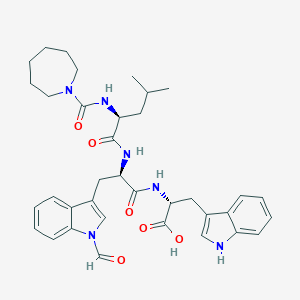 molecular formula C36H44N6O6 B133100 BQ-610 CAS No. 141595-53-1