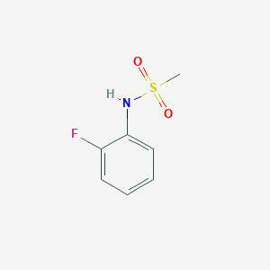 molecular formula C7H8FNO2S B1331015 N-(2-Fluorophenyl)methanesulfonamide CAS No. 98611-90-6