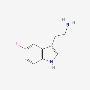 2-(5-iodo-2-methyl-1H-indol-3-yl)ethanamine