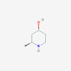 molecular formula C6H13NO B1331025 (2R,4R)-2-methylpiperidin-4-ol CAS No. 89451-59-2