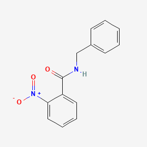 molecular formula C14H12N2O3 B1331043 N-benzyl-2-nitrobenzamide CAS No. 52745-10-5