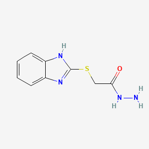 2-((1H-Benzo[d]imidazol-2-yl)thio)acetohydrazide
