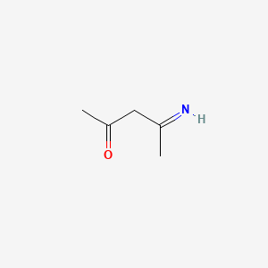 molecular formula C5H9NO B1331089 4-Iminopentan-2-one CAS No. 870-74-6