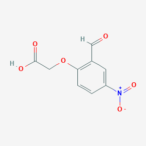 2-(2-Formyl-4-nitrophenoxy)acetic acid