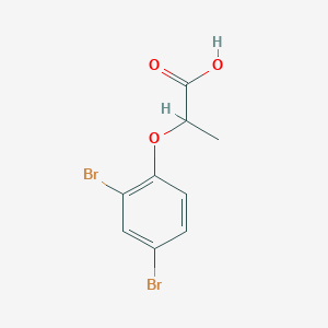 2-(2,4-Dibromophenoxy)propanoic acid