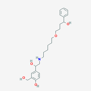 molecular formula C25H37NO5 B133110 α-羟基沙美特罗 CAS No. 152405-02-2
