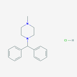 molecular formula C18H23ClN2 B133112 Cyclizine hydrochloride CAS No. 303-25-3