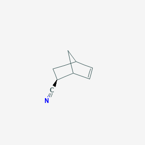 molecular formula C8H9N B1331125 (2s)-Bicyclo[2.2.1]hept-5-ene-2-carbonitrile CAS No. 2890-96-2