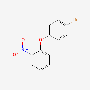 molecular formula C12H8BrNO3 B1331129 1-(4-Bromophenoxy)-2-nitrobenzene CAS No. 56966-62-2