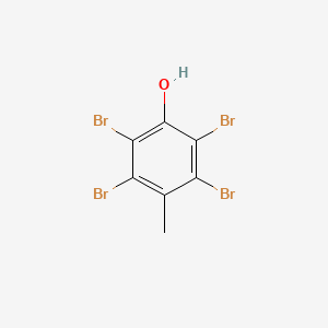 molecular formula C7H4Br4O B1331131 2,3,5,6-Tetrabromo-4-methylphenol CAS No. 37721-75-8