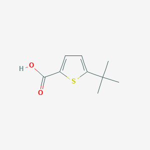 molecular formula C9H12O2S B1331134 5-Tert-butylthiophene-2-carboxylic acid CAS No. 29212-25-7