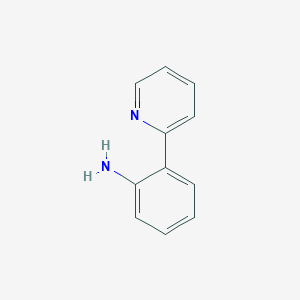 molecular formula C11H10N2 B1331140 2-(Pyridin-2-yl)aniline CAS No. 29528-30-1