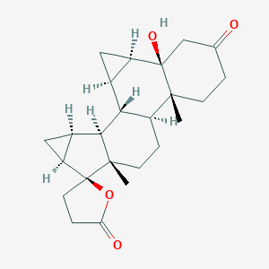 molecular formula C24H32O4 B133115 5-Hydroxydrospirenone CAS No. 197721-70-3