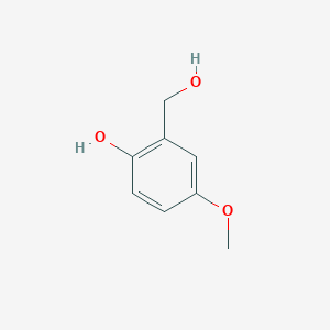 molecular formula C8H10O3 B1331153 2-(Hydroxymethyl)-4-methoxyphenol CAS No. 41951-76-2